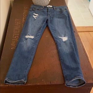 Ann Taylor Loft High Rise Skinny Jeans Size 29 8